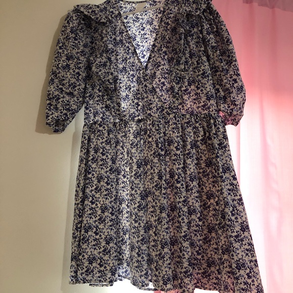Blue floral dress from HM - Picture 2 of 5